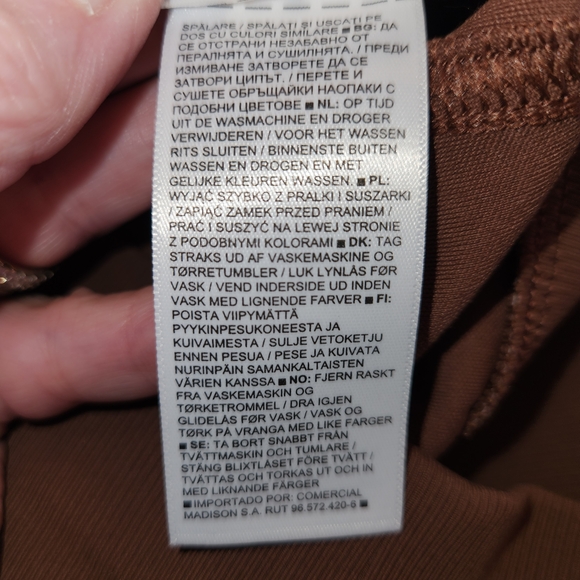 Athleta Venice Pant Brown Size XL Split Flare Pockets & Zip Pockets Wide Leg - Picture 16 of 16